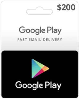 E voucher Google Play Gift Card, Packaging Type: Email, Size: Online