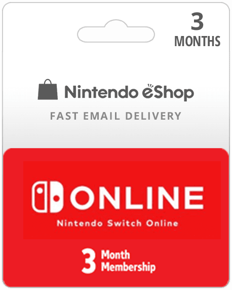 Comprar Cartão Nintendo Switch Online 3 Meses (eShop Americana) - Nintendo  - FastGames - Gamers levados a sério