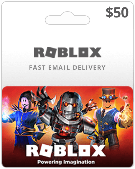 Roblox $50 USD (US) Digital Gift Card Discount (Email Delivery) - G.S.V.C