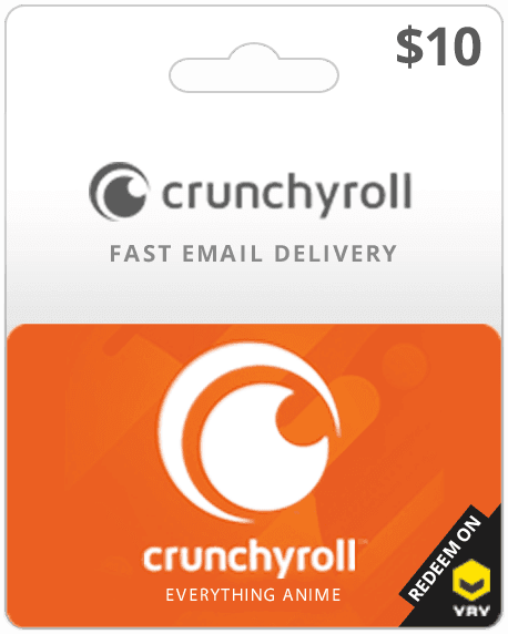 $10 Crunchyroll Gift Card (Email Delivery)