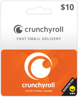 $10 Crunchyroll Gift Card (Email Delivery)