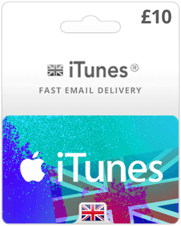 $10 UK iTunes Gift Card