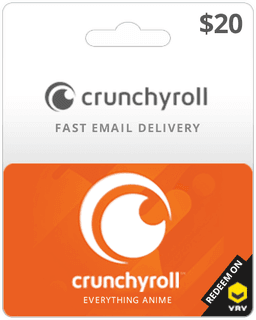 $20 Crunchyroll Gift Card (Email Delivery)