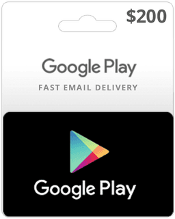 $200 US Google Play Card