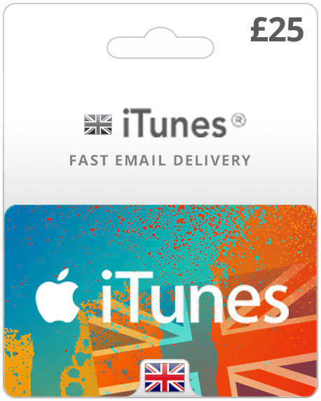 $25 UK iTunes Gift Card