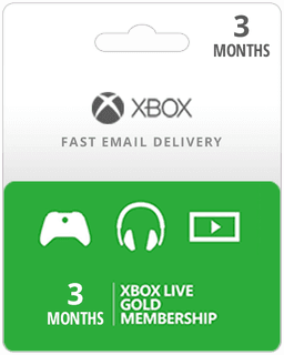 3 Month Xbox Live Membership