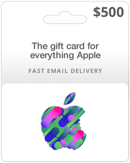 $500 Apple Gift Card