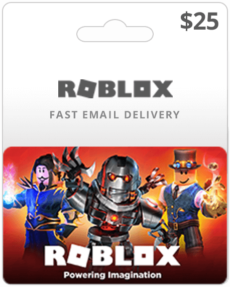 Roblox $25, Roblox (Recargas de jogo) for free!